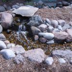 Boulder water feature