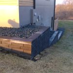 Techo block retaining wall